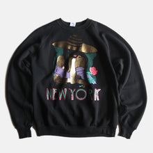 画像をギャラリービューアに読み込む, 1980's "NEW YORK" PRINTED SWEAT SHIRT (X-LARGE)