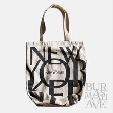 画像をギャラリービューアに読み込む, OLD "THE NEW YORKER" CLASSIC CANVAS TOTE BAG