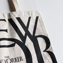 画像をギャラリービューアに読み込む, OLD "THE NEW YORKER" MAGAZINE TOTE BAG (DEADSTOCK)