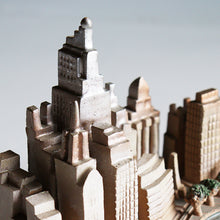 Load image into Gallery viewer, "MANHATTAN NY SKYLINE" ORNAMENT (HAND MADE / AROUND 1960's)