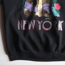 画像をギャラリービューアに読み込む, 1980's "NEW YORK" PRINTED SWEAT SHIRT (X-LARGE)