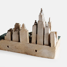 Load image into Gallery viewer, "MANHATTAN NY SKYLINE" ORNAMENT (HAND MADE / AROUND 1960's)