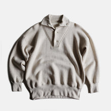 画像をギャラリービューアに読み込む, "OLDE HOMESTEADER" STAND COLLAR LONG SLEEVE (OATMEAL)