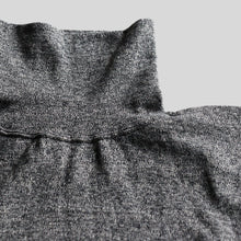 画像をギャラリービューアに読み込む, "OLDE HOMESTEADER" TURTLE NECK L/S (RUSTIC JERSEY / BLACK×ECRU)