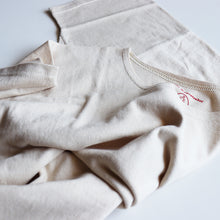 画像をギャラリービューアに読み込む, "OLDE HOMESTEADER" CREW NECK S/S T-SHIRT (RUSTIC JERSEY / ECRU)