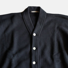 画像をギャラリービューアに読み込む, "OLDE HOMESTERDER" EXTRA COTTON FLEECE CARDIGAN (OLDE WORKERS BLACK)