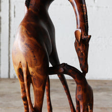 Load image into Gallery viewer, VINTAGE WOODEN GIRAFFE