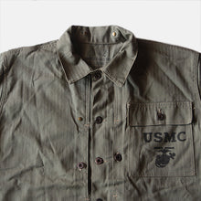 Load image into Gallery viewer, N.O.S 1940's "USMC" P-44 H.B.T JACKET (42)