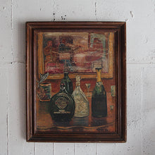 Load image into Gallery viewer, 1950's JAZZ BAR OIL PAINTED PICTURE