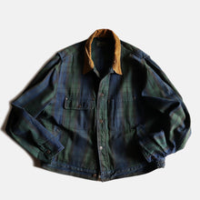 Load image into Gallery viewer, 1980's "POLO COUNTRY" COTTON SHORT JACKET (MADE IN USA) SZ X-LARGE