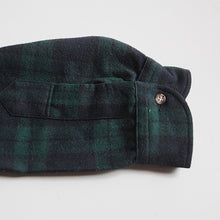 Load image into Gallery viewer, 1970's "PENDLETON" BLACK WATCH WOOL SHIRT (X-LARGE) NEVER WASH