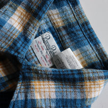 Load image into Gallery viewer, ~1980's "ROOMY RICHARD" COTTON PRINT FLANNEL SHIRT (MINT CONDITION/SZ LARGE)