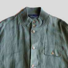 画像をギャラリービューアに読み込む, "RALPH LAUREN" LINEN HARRINGTON JACKET (SZ XL / NEAR DEADSTOCK / 1990's