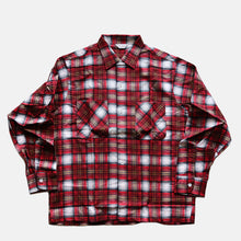 Load image into Gallery viewer, 1960's "W.T.GRANT" COTTON PRINT FLANNEL BOX SHIRT (SZ MEDIUM / DEADSTOCK)
