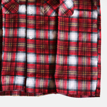 Load image into Gallery viewer, 1960's "W.T.GRANT" COTTON PRINT FLANNEL BOX SHIRT (SZ MEDIUM / DEADSTOCK)