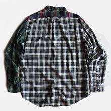 画像をギャラリービューアに読み込む, VINAGE "RALPH LAUREN" CRAZY PATTERN COTTON B.D L/S SHIRT (X-LARGE)