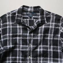 Load image into Gallery viewer, "RALPH LAUREN" LINEN S/S BOX SHIRT (MEDIUM)