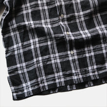 Load image into Gallery viewer, "RALPH LAUREN" LINEN S/S BOX SHIRT (MEDIUM)