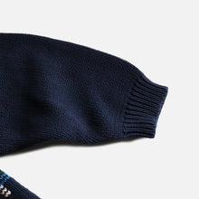 画像をギャラリービューアに読み込む, 1990's "RALPH LAUREN" COTTON KNIT (SZ X-LARGE / PATCHWORK / GOOD CONDITION)