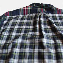 画像をギャラリービューアに読み込む, VINAGE "RALPH LAUREN" CRAZY PATTERN COTTON B.D L/S SHIRT (X-LARGE)