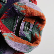 Load image into Gallery viewer, 1990's "POLO COUNTRY" NATIVE RUG JACKET (GOOD PATTERN) SZ LARGE