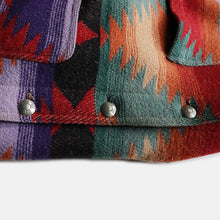 Load image into Gallery viewer, 1990's "POLO COUNTRY" NATIVE RUG JACKET (GOOD PATTERN) SZ LARGE