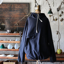 Load image into Gallery viewer, OLD COTTON SMOCK (SZ LARGE / MILITARY STYLE)