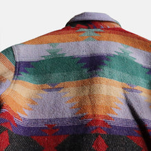 Load image into Gallery viewer, 1990's "POLO COUNTRY" NATIVE RUG JACKET (GOOD PATTERN) SZ LARGE