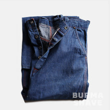 Load image into Gallery viewer, ~1950's "CRAFTS MAN" DENIM WORK PAINTER PANTS (SZ W33 / VERY GOOD CONDITION)