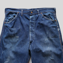 Load image into Gallery viewer, 1940's~ DENIM PAINTER PANTS (SZ W35×L33 / BEAUTUFUL AGING)