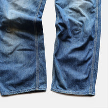 Load image into Gallery viewer, 1960's INDIGO DENIM PAINTER PANTS (W31×L31 / GOOD FADE)
