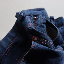 Load image into Gallery viewer, ~1950's "CRAFTS MAN" DENIM WORK PAINTER PANTS (SZ W33 / VERY GOOD CONDITION)