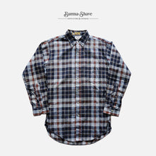 Load image into Gallery viewer, 1960's "LB" MADRAS COTTON B.D SHIRT (SZ MEDIUM / DEADSTOCK)