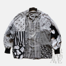 Load image into Gallery viewer, 1960's PATCHWORK COTTON SHIRT (SZ LARGE/ HOMEMADE)