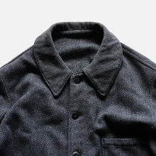 画像をギャラリービューアに読み込む, 1950's "PASCAL" FRENCH WORK WOOL JACKET (SZ LARGE / GOOD CONDITION)