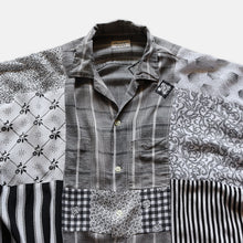 Load image into Gallery viewer, 1960's PATCHWORK COTTON SHIRT (SZ LARGE/ HOMEMADE)