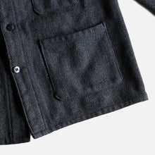 画像をギャラリービューアに読み込む, 1950's "PASCAL" FRENCH WORK WOOL JACKET (SZ LARGE / GOOD CONDITION)