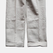 Load image into Gallery viewer, MADE IN U.S.A N.O.S 1960's COTTON PIQUE SLACKS (W34 L30)