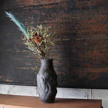 Load image into Gallery viewer, VINTAGE INDIAN FLOWER VASE WITH TURQUOISE