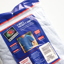 Load image into Gallery viewer, 1990's~ "FRUIT OF THE LOOM"  TWO PACK POCKET T-SHIRT (SZ LARGE / DEADSTOCK)