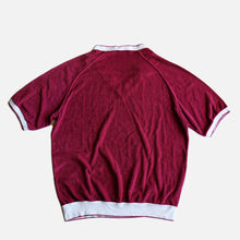 Load image into Gallery viewer, 1970's "MONTGOMERY WARD" S/S PILE T-SHIRT (SZ XL / BURGUNDY)