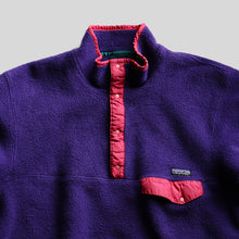 画像をギャラリービューアに読み込む, ~1990's "PATAGONIA" SNAP PULLOVER FLEECE (SZ XL / EGGPLANT / GOOD CONDITION)