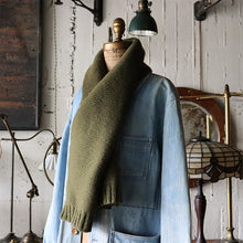 Load image into Gallery viewer, WW2 "A.R.C" WOOL SCARF (RARE WIDE STYLE)