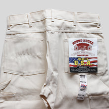 画像をギャラリービューアに読み込む, 1990's~ "ROUND HOUSE" DOUBLE KNEE PAINTER PANTS (W34×L34 / DEADSTOCK)