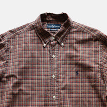 Load image into Gallery viewer, "RALPH LAUREN" PLAID COTTON B.D SHIRT (SZ MEDIUM / GOOD CONDITION)