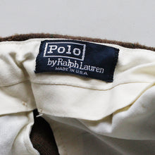 画像をギャラリービューアに読み込む, 1990's "RALPH LAUREN" WOOL SLACKS (SZ W32×L30 / MADE IN USA / GOOD CONDITION)