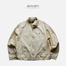 Load image into Gallery viewer, ~1990's "RALPH LAUREN" COTTON JACKET WITH MADRAS FABRIC (SZ LARGE / GOOD COLOR)
