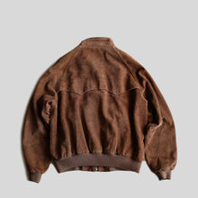 Load image into Gallery viewer, 1990's "RALPH LAUREN" SUEDE LEATHER JACKET (SZ XL / GOOD CONDITION)