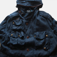 Load image into Gallery viewer, VINTAGE "RALPH LAUREN" PHOTOGRPHER LINEN JACKET (LARGE) MINT CONDITION