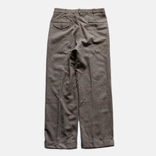 Load image into Gallery viewer, 1990's "RALPH RAULEN" HOUND'S TOOTH WOOL SLACKS (W32×L30 / GOOD CONDITION)